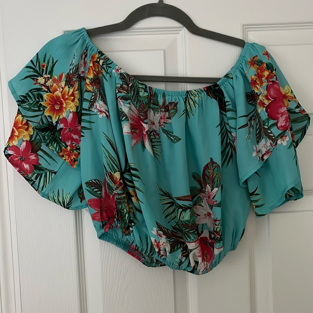 Tropical Crop Top